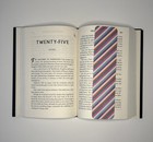 Bookmark Multicolor Stripe Design 8    X 2    Laminated Unique Gift Book Lovers