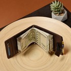 Men   s Slim Genuine Leather Money Clip Wallet Front Pocket Minimalist Card Holder