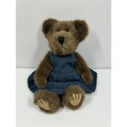 Boyds Collection Ltd Bear Plush Denim Dress Collectible Stuffed Animal 10 