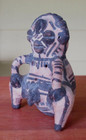 Terracota Artifact Museum Replica Mayan Pre-columbian Native Clay Figurine Rare