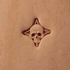 Skull Leather Stamp Tools Stamps Stamping Carving Brass Tool Crafting Punch  378
