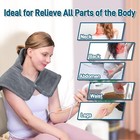 Heating Pad Set For Neck  Shoulders And Back  Xl Electric Heat Pads For Pain