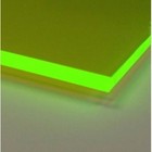 1 4   6mm  Green Fluorescent Acrylic 24  X 12  Plexiglass Sheet Neon Color Azm