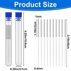 50 Pieces 3d Printer Nozzle Cleaning Needles Kit 0 4mm Stainless Steel    