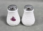 Vintage Fenton Milk Glass Salt   Pepper Shakers Set