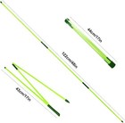 2 Pack 48 Inch Golf Alignment Sticks Swing Training Aid Equipment Practice Rods