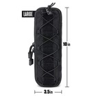 Military Molle Tactical Knife Pouch Flashlight Holder Case Edc Small Waist Bag