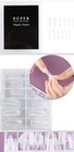 Koper Full Cover Nail Tips Clear Coffin Short Plastic Forms Kit With Box