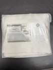 Hotel Collection Fresco Jacquard 525tc 3 Piece Duvet Cover Set King White  400