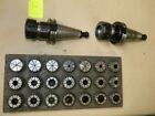 Erickson Kennametal Cat40 Cat-40 Er32 Collet Holder W- 21pcs Er32 Collets Lot-e