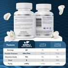 Boric Acid Suppositories For Women 600mg   60 Count   Feminine Hygiene Suppor   