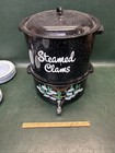 Enamel Clam  seafood  Lobster  Steamer Pot Double Steam Speckled   Decorated 12 