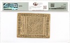 Continental Currency Fr cc-34 May 9  1776  4 Pmg Vf-30 Gcc Green