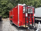 2025 The Fud Platform 18  T a Concession Food Service Vending Trailer Bidadoo