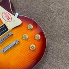 Jimmy Page Electric Guitar - Flame Maple Top - Chrome Hardware - Fast Shipping