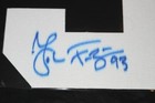 Johan Franzen Signed Detroit Red Wings  3 White Jersey Number 