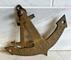       vintage Brass Nautical Angle Finder Sextant Style Maritime Decor