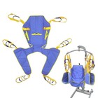 Size L Full Body Patient Lift Sling  Toileting Transfer Slings  Head And Back