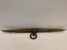 Rare 500lb  Antique Chatillon New York Iron Brass Hanging Weight Spring Scale