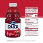 Pure Unsweetened 100  Cranberry Juice  32 Fl Oz Bottle