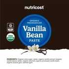 Nutricost Organic Madagascar Vanilla Bean Paste  4 Oz  - For Baking And Cooking