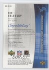 2005 Sp Authentic Scripts For Success Dan Orlovsky  ss-do Auto 0p5