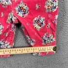 Vtg Oshkosh Bgosh Pink Floral Boquet Vestbak Overalls Usa Baby Girl 6-9 Mos 90 s