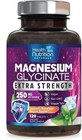 Magnesium Glycinate 250mg - Chelated For Ultra Absorption Supports Bone  Muscle
