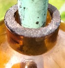 Lightning Rod Ball  Slr  Security Lightning Rod Co   Amber  Long Collar