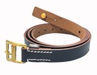 Calyx Ww2 Rife Sling Premium Drum Dyed Brown Leather Italian Carcano Rifle Sling