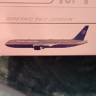 Wings 1 200 United Airlines Boeing 767-300er Diecast Model W  Stand