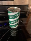 Diet Rite Ginger Ale Soda Flat Top 12 Oz  Soda Can - Royal Crown Canning