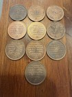 Lot  10  Triborough Bridge And Tunnel Authority New York Transit Tokens