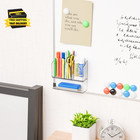 Clear Magnetic Dry Erase Marker Holder For Whiteboard non-slip Magnet Expo Marke