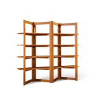 Kurt   stervig Style Mid Century Teak Bookshelf Room Divider