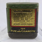 Vintage Advertising Empty Half And Half Vertical Pocket  Tobacco Tin  112-m