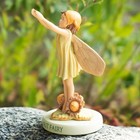     New Cicely Mary Barker Flower Fairy Figurine Hazelnut Winged Fairie Art Statue