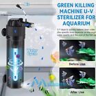 5-in-1 Uv Sterilizer Filter Light Oxygen Internal Pump Aquarium Fish Pond Tank