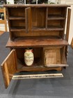 Antique Salesman Sample Hoosier Kitchen Cabinet Cupboard Hutch Oakwood Dollhouse
