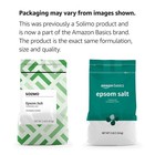Amazon Basics Epsom Salt Soaking Aid  Eucalyptus 48 Ounce  pack Of 1  