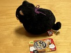 Nwt Rare Higemanjyu Black Cat Kuromame Plush Stuffed Animal By Amuse Co Japan