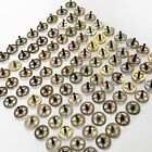 100 Tiny Watch Wheels Rose Gold Oil Slick Steampunk Gears Part Watchmaker Lot