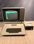 Vintage Apple Ii Computer A2s1  Tested works  Includes Monitor   Disk Drive