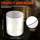 Coleman Propane Lantern Glass Globe Replacement For 288 290  4-3 16  X 4-3 8 