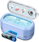 Ultrasonic Jewelry Cleaner 50khz With Digital Timer - Stainless Steel For Rings 