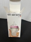 Comotomo Pink Baby Bottle 8 Oz Medium Flow Silicone New Open Box