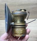Vintage Universal Auto-lite Carbide Miners Lamp Springfield Il W  Reflector