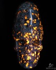 5 3  Yooperlites Hand Carved Incan Crystal Skull Sculpture With Stand  Healing