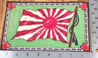 Vintage Japan Flag Cigar Cigarette Premium Tobacco Felt Flannel Quilt