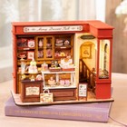 Rolife Diy Miniature Dollhouse Kit With Led Mini Model Building Kids Xmas Gifts